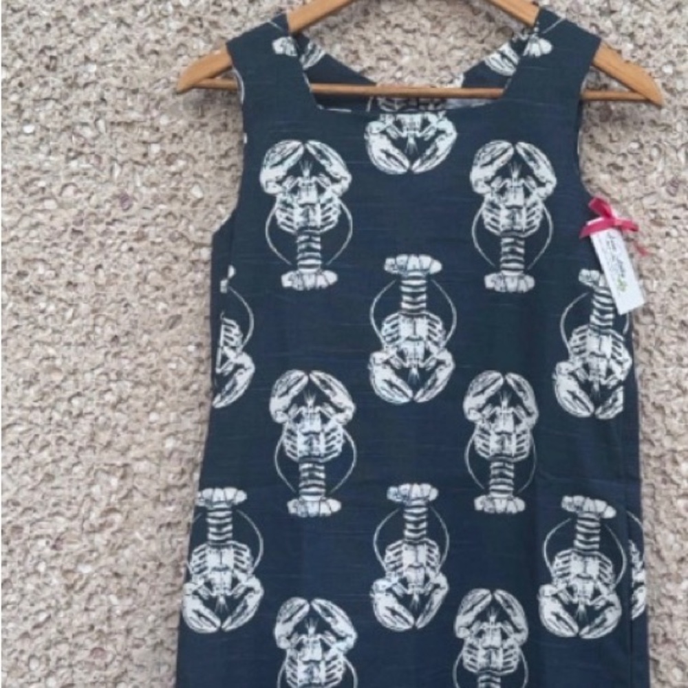 Lobster Dress by Love Lilly in Navy NWT